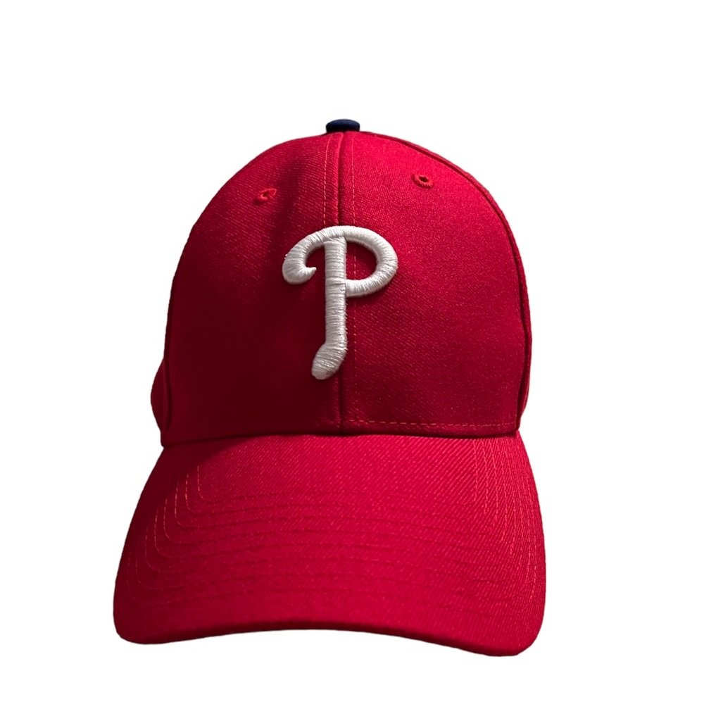 Mens Red & White Philadelphia Phillies Hat